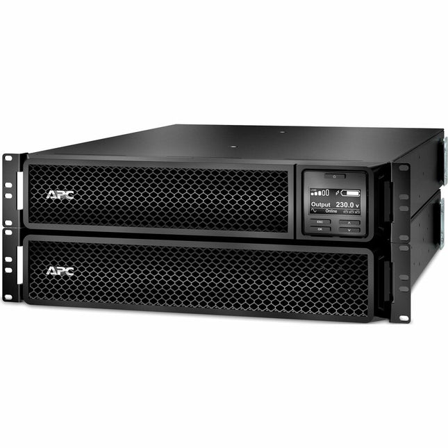 Main Image for APC Smart-UPS On-Line, 3kVA, Rackmount 2U, 208V/230V, 6x C13+2x C19 IEC outlets, SmartSlot, Extended runtime, W/ rail kit