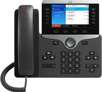 Main Image for Cisco 8851NR IP Phone - Corded - Corded - Wall Mountable - Charcoal