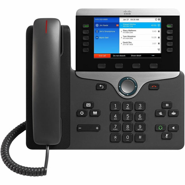 Main Image for Cisco 8851NR IP Phone - Corded - Corded - Wall Mountable - Charcoal