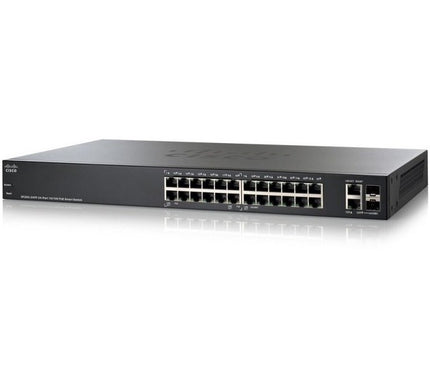 Main Image for Cisco SF200-24FP 24-port 10 100 Full-PoE Smart Switch