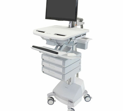 Main Image for Ergotron StyleView&reg; Cart with LCD Arm, SLA Powered, 3 Drawers (1x3), US/CA/MX