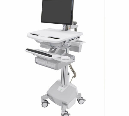 Main Image for Ergotron StyleView&reg; Cart with LCD Arm, LiFe Powered, 2 Drawers (2x1), US/CA/MX
