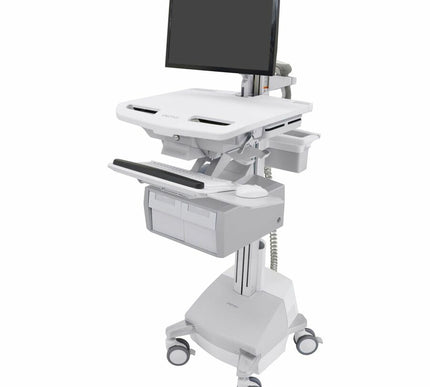 Main Image for Ergotron StyleView&reg; Cart with LCD Arm, SLA Powered, 2 Tall Drawers (2x1), US/CA/MX