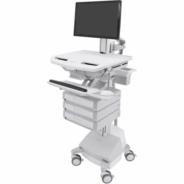Main Image for Ergotron StyleView&reg; Cart with LCD Pivot, SLA Powered, 3 Drawers (1x3), US/CA/MX
