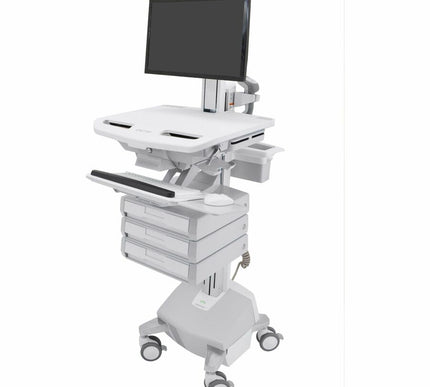 Main Image for Ergotron StyleView&reg; Cart with LCD Pivot, LiFe Powered, 3 Drawers (1x3), US/CA/MX