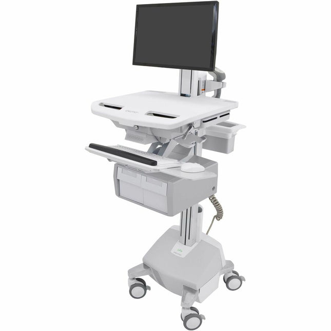 Main Image for Ergotron StyleView&reg; Cart with LCD Pivot, LiFe Powered, 2 Tall Drawers (2x1), US/CA/MX