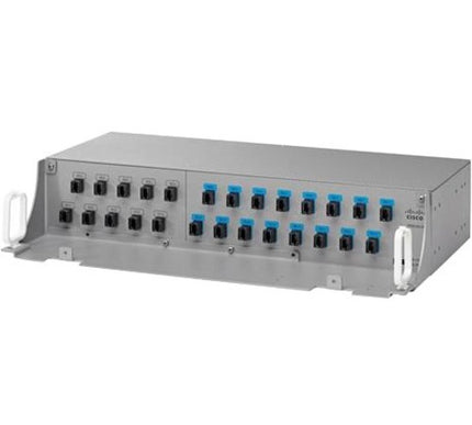 Main Image for Cisco 2RU 8-Degree Mesh Patch Panel- 5-Add/Drop Port + Monitoring