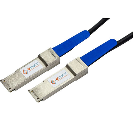 Main Image for ENET Ruckus (Formerly Brocade) Compatible 40G-QSFP-QSFP-C-0101 TAA Compliant Functionally Identical 40GBASE-CR4 QSFP+ Direct-Attach Copper Cable 1m Active