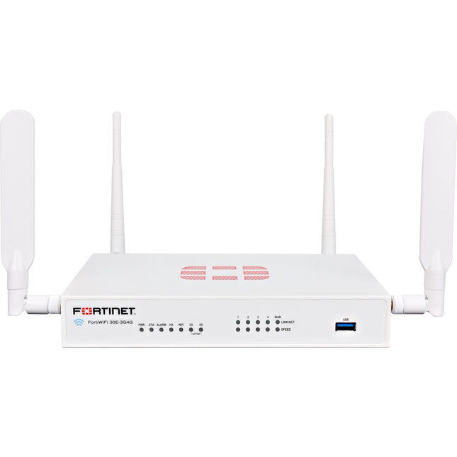 Main Image for Fortinet FortiWiFi 30E-3G4G Network Security/Firewall Appliance
