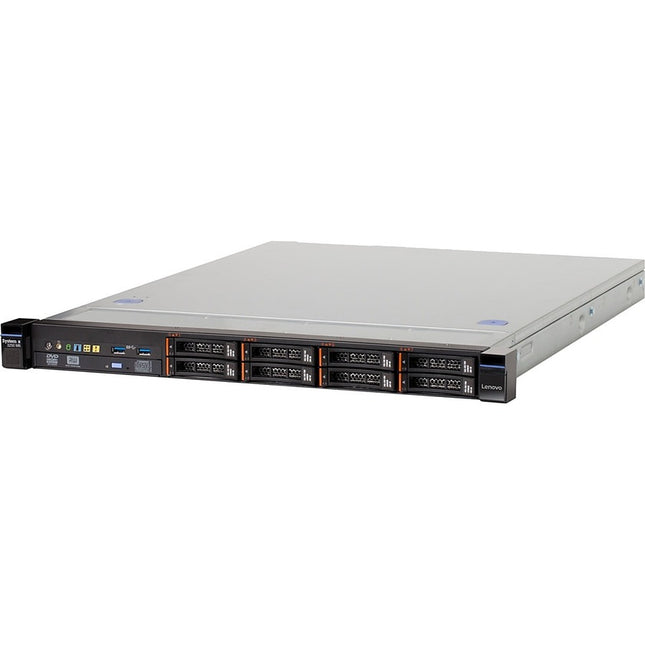 Main Image for Lenovo System x x3250 M6 3633K8U 1U Rack-mountable Server - 1 Xeon E3-1280 v5 3.70 GHz - 16 GB RAM - 12Gb/s SAS, Serial ATA Controller