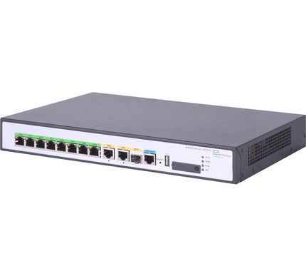 Main Image for HPE FlexNetwork MSR958 1GbE and Combo 2GbE WAN 8GbE LAN PoE Router