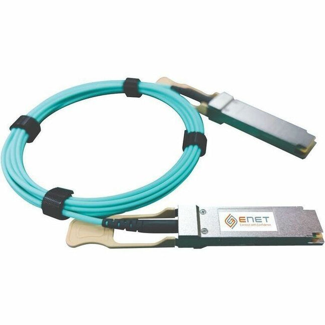 Main Image for ENET Arista Compatible AOC-Q-Q-100G-1M TAA Compliant Functionally Identical 100GBASE QSFP28 to QSFP28 Active Optical Cable (AOC) Assembly 850nm Multimode 1m