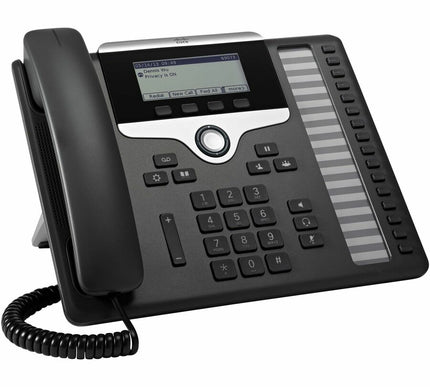 Main Image for Cisco 7861 IP Phone - Corded - Corded - Wall Mountable, Desktop - Charcoal