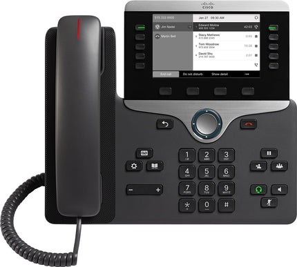 Main Image for Cisco 8811 IP Phone - Corded - Wall Mountable, Desktop - Charcoal