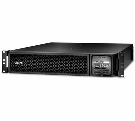 Main Image for APC Smart-UPS On-Line, 2200VA, Rackmount 2U, 120V, 6x 5-20R+1x L5-20R NEMA outlets, Network Card, Extended runtime, W/ rail kit