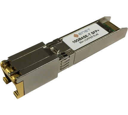 Main Image for ENET Alcatel Compatible SFP-10G-T-AL TAA Compliant Functionally Identical 10GBASE-T Copper SFP+ for Cat6A/Cat7 RJ-45 30m Max
