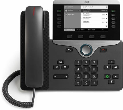 Main Image for Cisco 8811 IP Phone - Corded - Corded - Wall Mountable, Tabletop - Charcoal