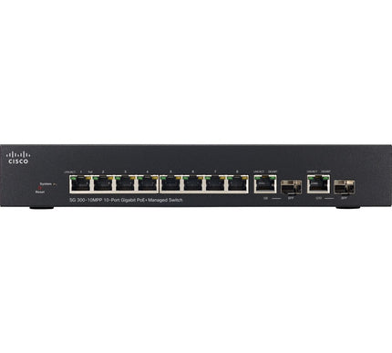 Main Image for Cisco SG300-10MP Layer 3 Switch