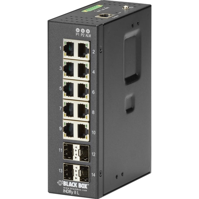 Main Image for Black Box Hardened Managed Ethernet Switch