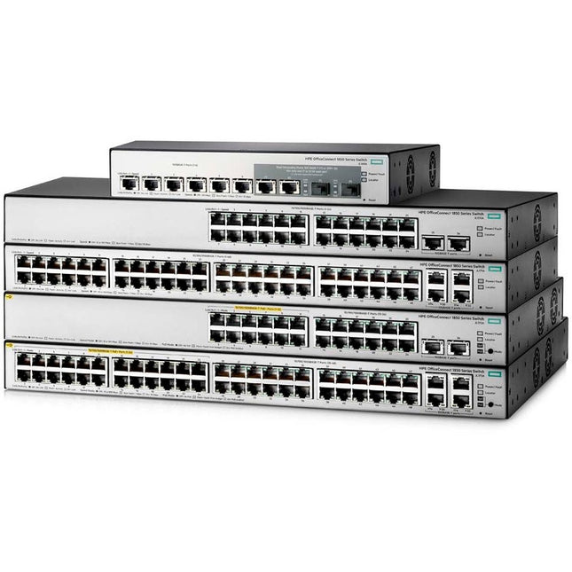 Main Image for HPE OfficeConnect 1850 24G 2XGT PoE+ 185W Switch