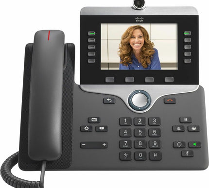 Main Image for Cisco 8865NR IP Phone - Corded - Corded - Wall Mountable - Charcoal