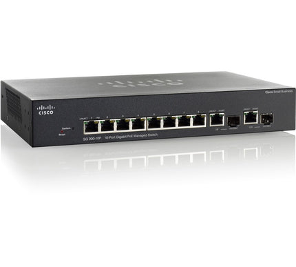 Main Image for Cisco SG300-10P Gigabit PoE Managed Switch