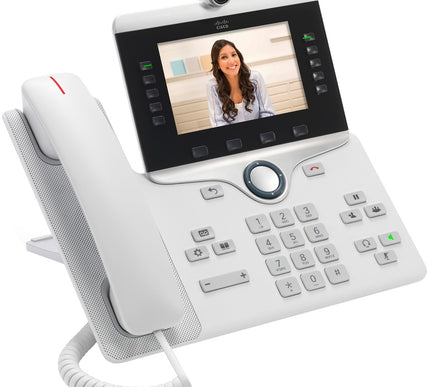Main Image for Cisco 8845 IP Phone - Refurbished - Wall Mountable - White