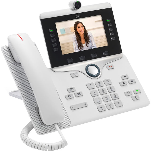 Main Image for Cisco 8845 IP Phone - Refurbished - Wall Mountable - White