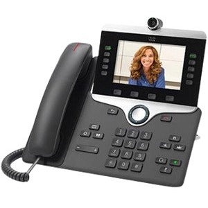 Main Image for Cisco 8865 IP Phone - Refurbished - Bluetooth, Wi-Fi - Wall Mountable - Charcoal