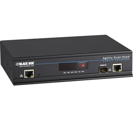 Main Image for Black Box Agility KVM-Over-IP Matrix, Dual-Head DVI-D, USB 2.0, KVM Receiver