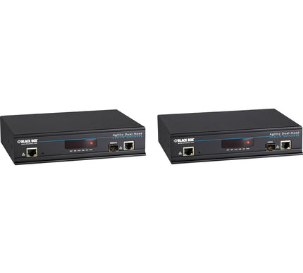 Main Image for Black Box Agility KVM-Over-IP Matrix, Dual-Head DVI-D, USB 2.0, KVM Extender Kit