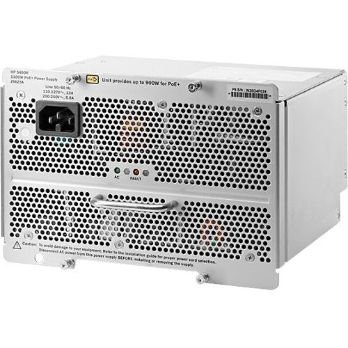 Main Image for HPE 5400R 1100W PoE+ zl2 Power Supply