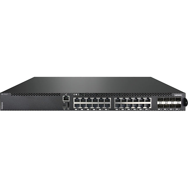 Main Image for Lenovo ThinkSystem NE1032T RackSwitch (Rear to Front)