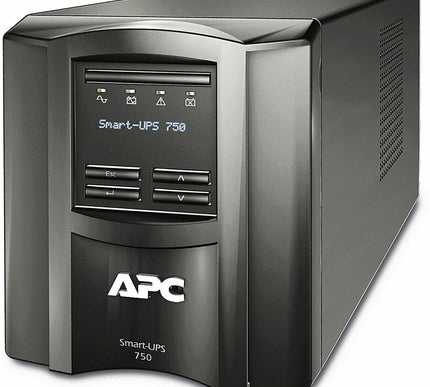 Main Image for APC Smart-UPS, Line Interactive, 750VA, Tower, 120V, 6x NEMA 5-15R outlets, SmartConnect Port+SmartSlot, AVR, LCD