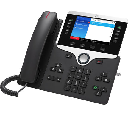 Main Image for Cisco 8851 IP Phone - Refurbished - Corded - Corded - Tabletop, Wall Mountable - Charcoal