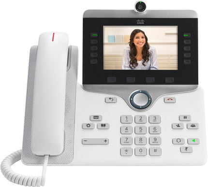Main Image for Cisco 8845 IP Phone - Refurbished - Wall Mountable - White