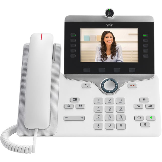 Main Image for Cisco 8845 IP Phone - Refurbished - Wall Mountable - White