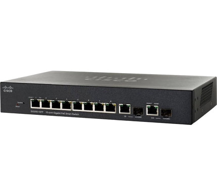 Main Image for Cisco 10-Port Gigabit Smart Switch, PoE