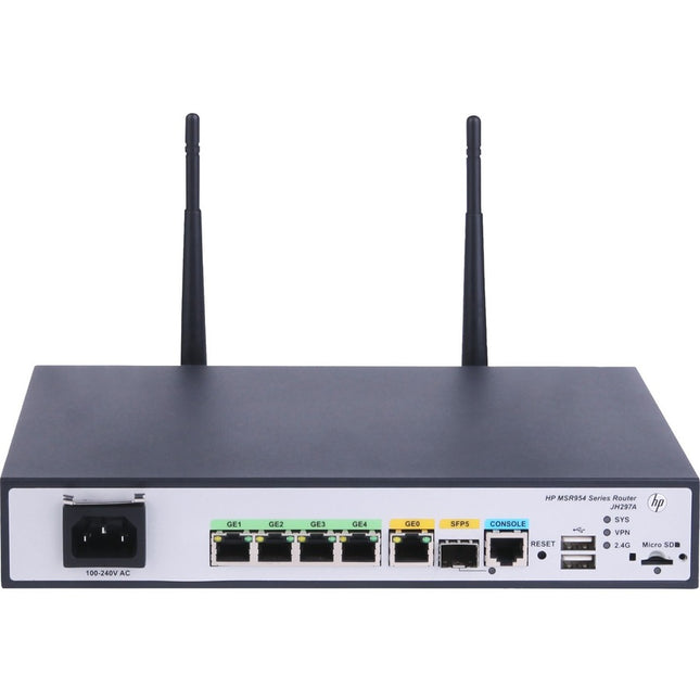 Main Image for HPE MSR954-W Wi-Fi 4 IEEE 802.11n Ethernet Wireless Router