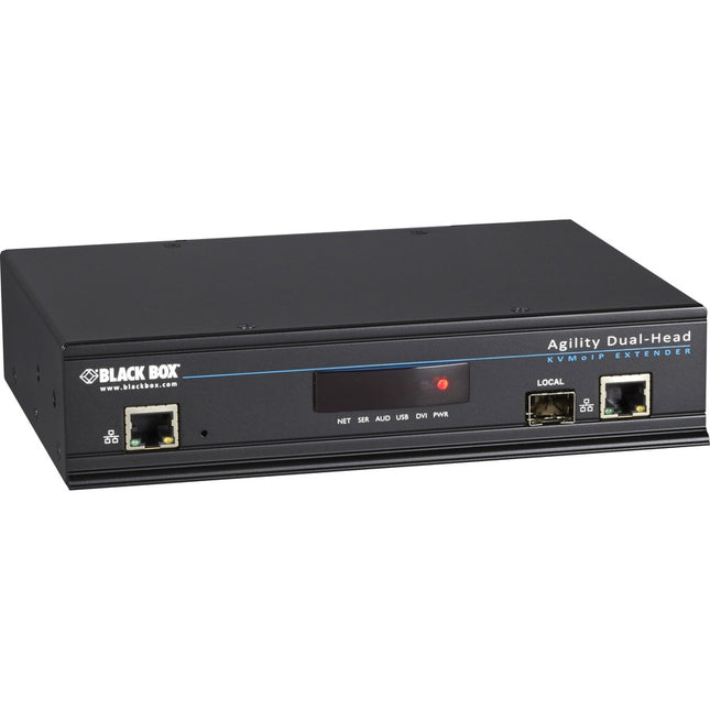 Main Image for Black Box Agility KVM-Over-IP Matrix, Dual-Head DVI-D, USB 2.0, KVM Transmitter