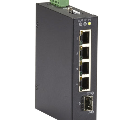 Main Image for Black Box Industrial Gigabit Ethernet Switch - Extreme Temperature, 5-Port