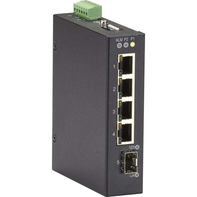 Main Image for Black Box Industrial Gigabit Ethernet Switch - Extreme Temperature, 5-Port