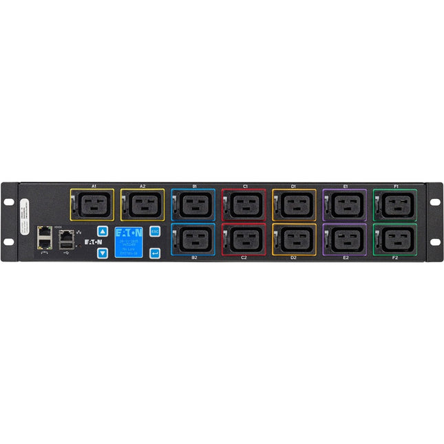Main Image for Cisco 48A Metered Input 3-Phase 12 x C19 - 2U Mount PDU
