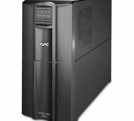 Main Image for APC Smart-UPS, Line Interactive, 3kVA, Tower, 120V, 8 NEMA 5-15R+2 NEMA 5-20R outlets, SmartConnect Port+SmartSlot, AVR, LCD