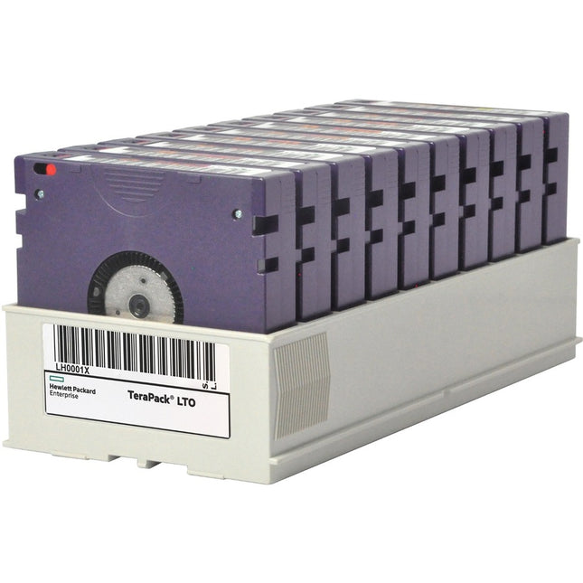 Main Image for HPE LTO-8 Custom Labeled Terapack 10 CarbideClean Data Tapes
