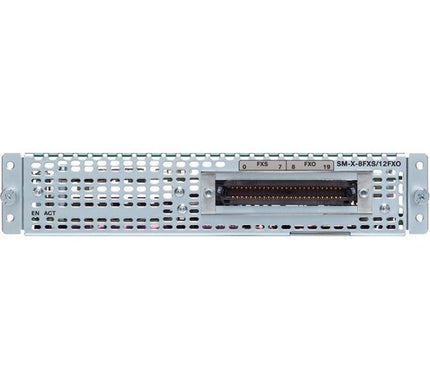 Main Image for Cisco Single - Wide High Density Analog Voice Service Module with 8 FXS and 12 FXO