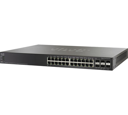 Main Image for Cisco SG500X-24P 24P GB POE with 4Port 10GB Stackable Managed Switch