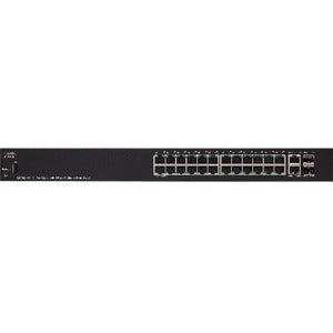 Main Image for Cisco SG250X-24 24-Port Gigabit with 4-Port 10-Gigabit Smart Switch