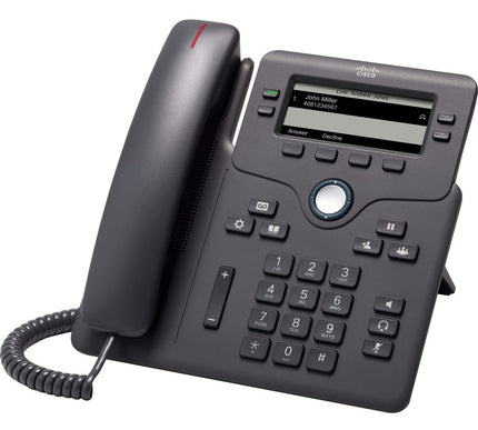 Main Image for Cisco 6851 IP Phone - Corded - Corded - 3 Multiple Conferencing - Wall Mountable, Desktop - Charcoal