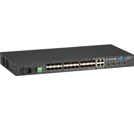 Main Image for Black Box Gigabit Managed Ethernet SFP Fiber Switch - 28-Port